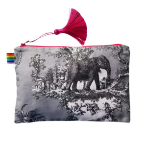 Pochette Toile de Jouy