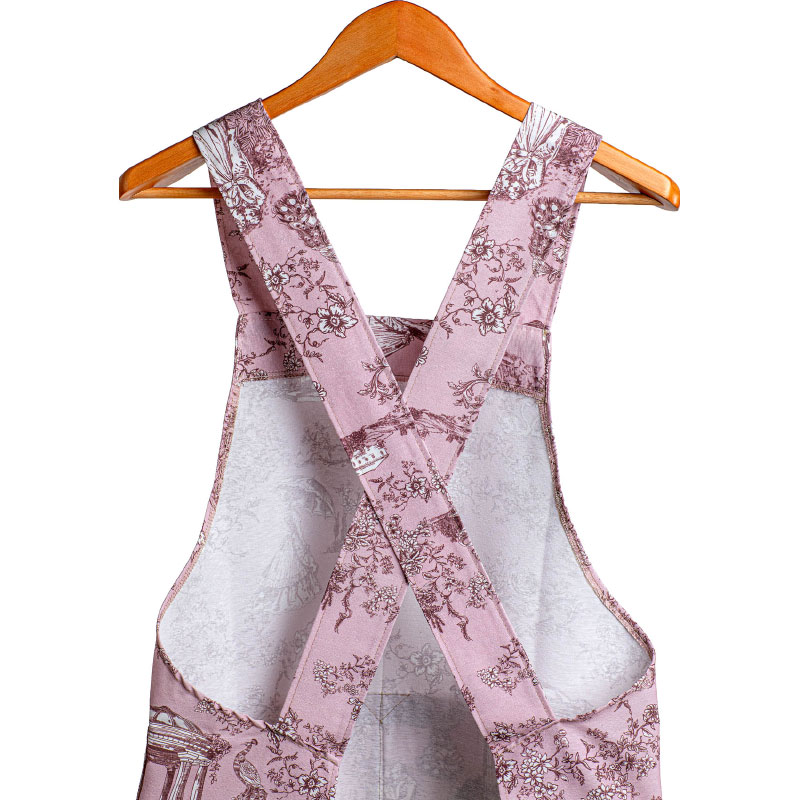 Grembiule cucina & giardino Toile de Jouy turchese - immagine 3